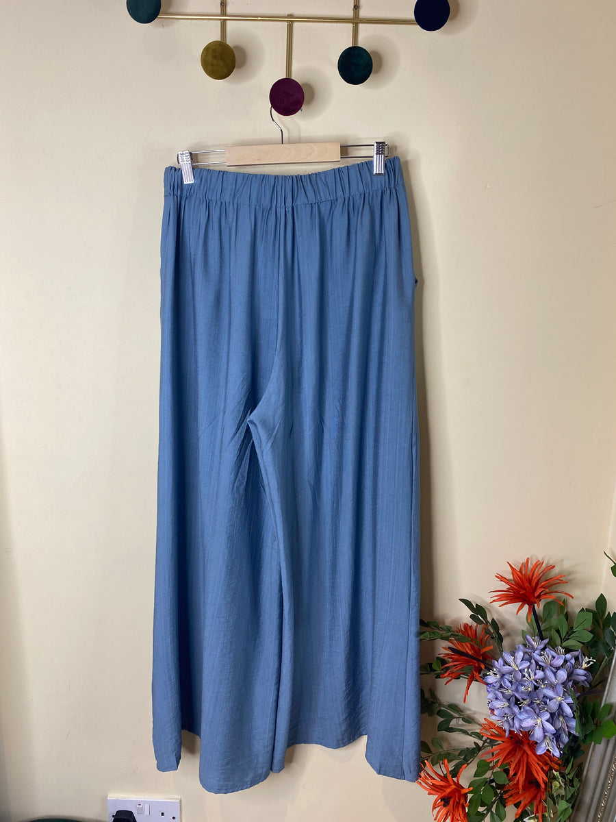 Bianca wide leg trousers ONLY SIZE 14 LEFT – Lainey Style