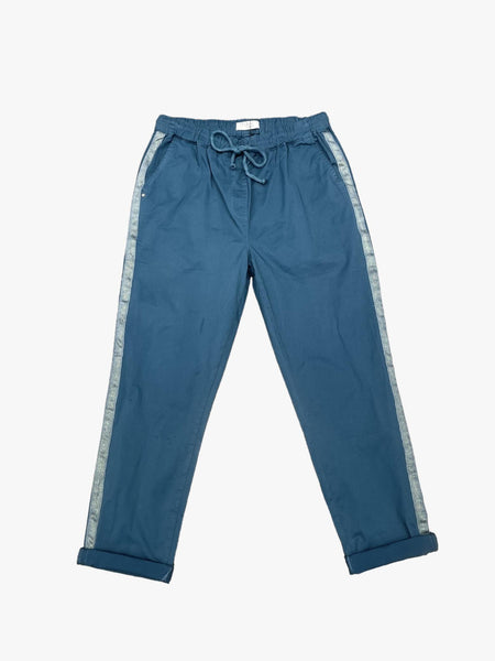 Chantal petrol blue trouser