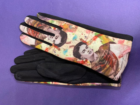 Frida gloves print thirteen