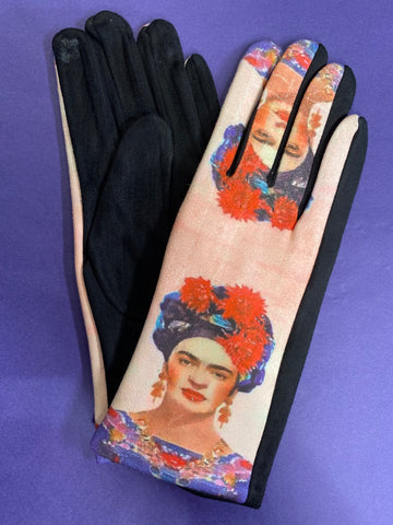 Frida gloves print twenty two