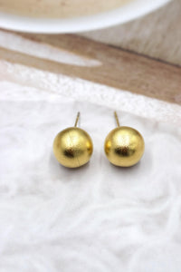 Katherine gold ball stud earring