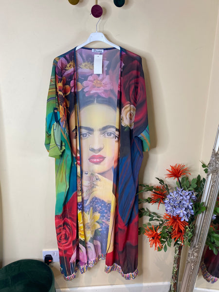 Melanie kimono Frida print (Style 3)