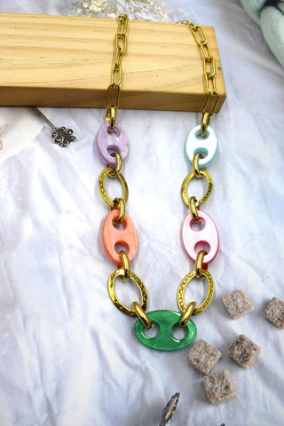 Viviana link necklace
