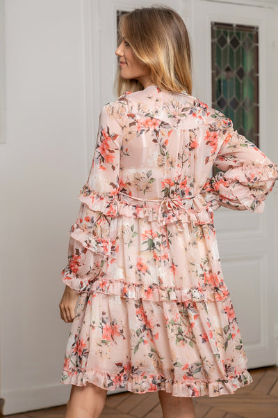 Anastasia rose floral frill dress 50% OFF ONE 14/16 LEFT