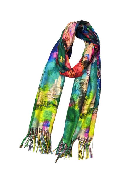 Art print scarf