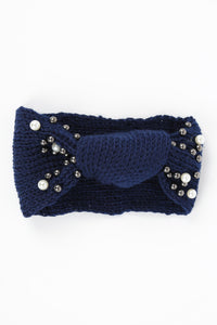 Audrey embellished knit headband