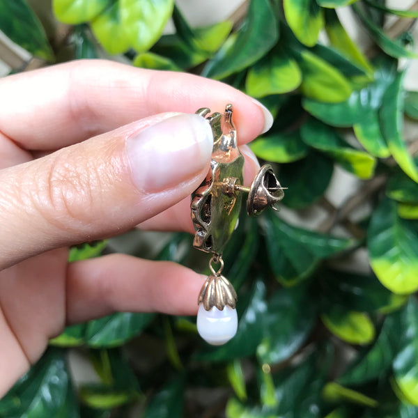 Vera Green Beetle Pin Brooch
