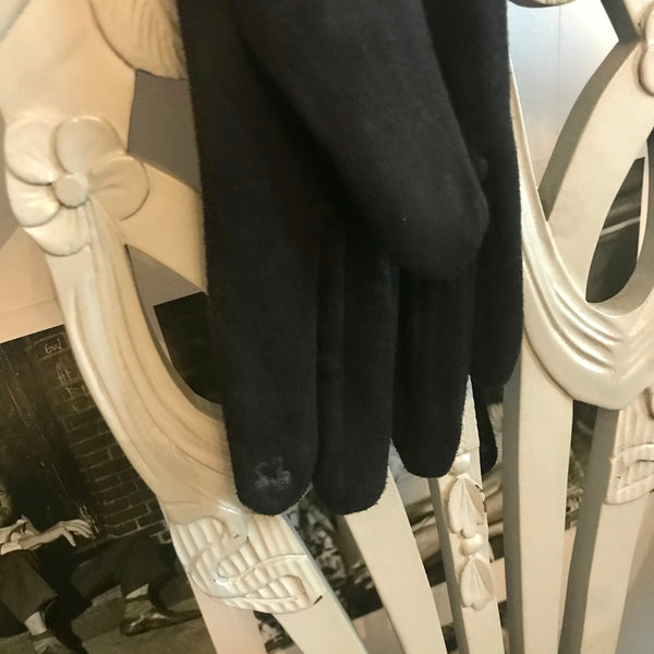 Black Bow Detail Glove