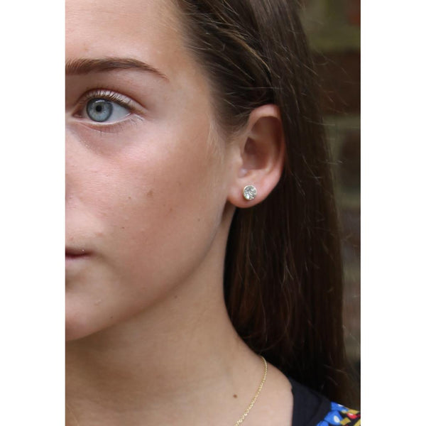 Orla Solitaire Gold Earring