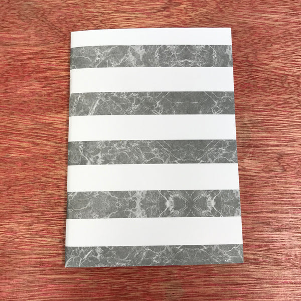 Marble Stripe A6 Notebook