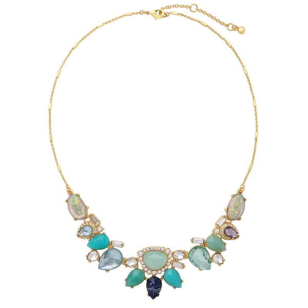 Olivia Multi Gem and Crystal Necklace