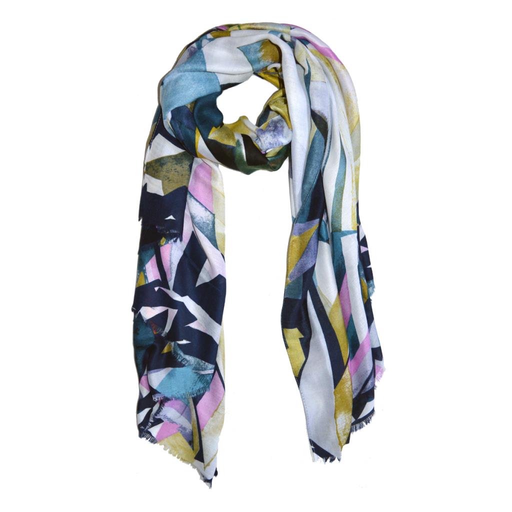 Charlotte Abstract Print Scarf