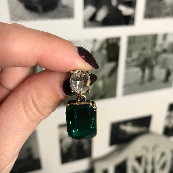 Faith Emerald Earrings