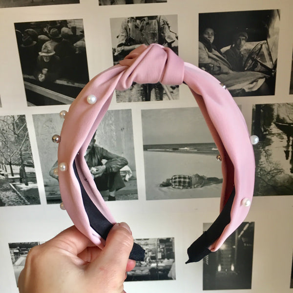Pink Turban Headband