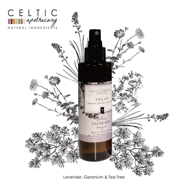 Celtic Candles Organic Pillow Mist Relax