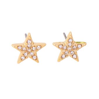 Riley Crystal Five Point Star Earring