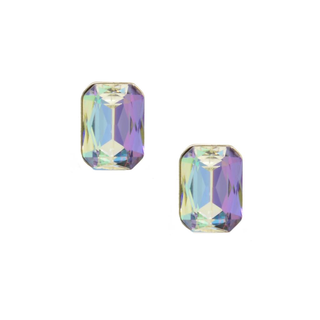 Lisa Single Gem Lilac Ombre Earrings