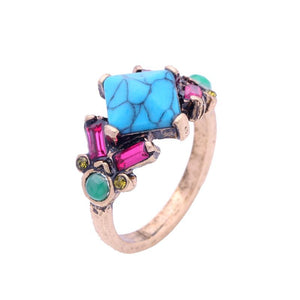 Abigail Turquoise Gem Ring