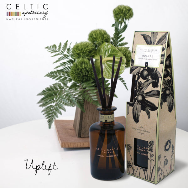 Celtic Candles Organic Range 200ml Diffuser Uplift