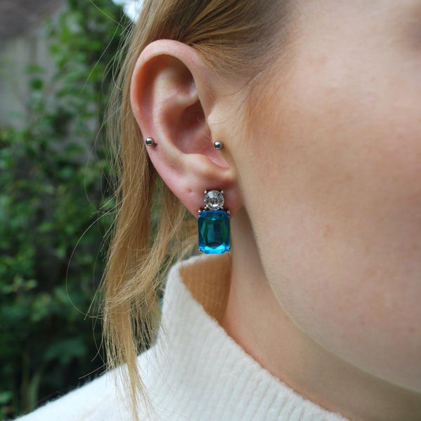 Muireann Mini Turquoise Gem Earring
