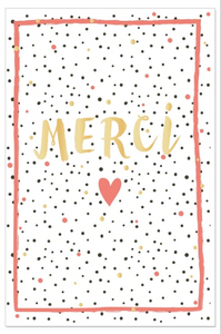 Merci Greeting Card