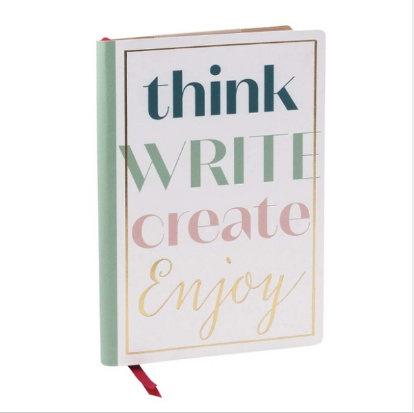 Think Write Create Enjoy A5 Notebook