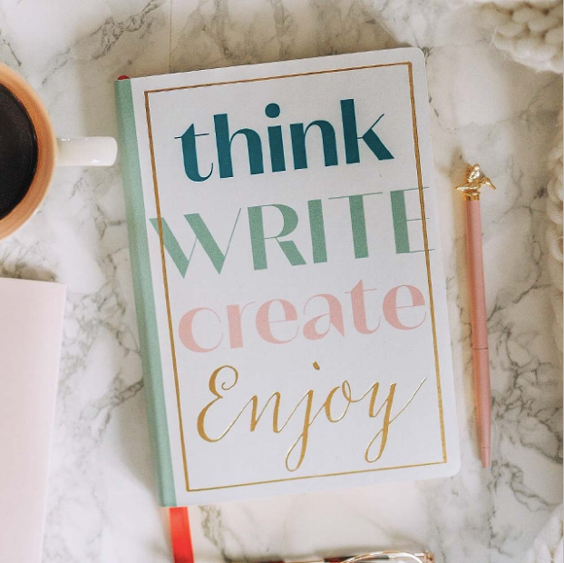 Think Write Create Enjoy A5 Notebook
